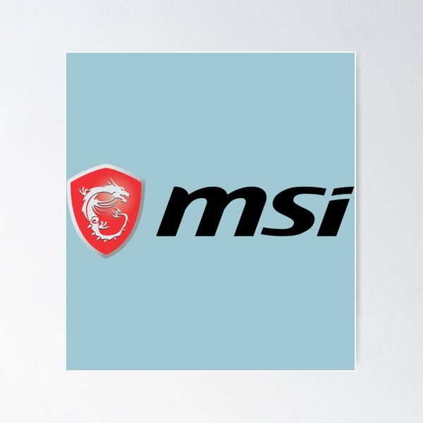 Item preview, MSI Logo Merchandise designed and sold by Trangthuy3947.