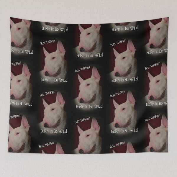 Item preview, Bull Terrier born to be wild designed and sold by C.T. Photography.