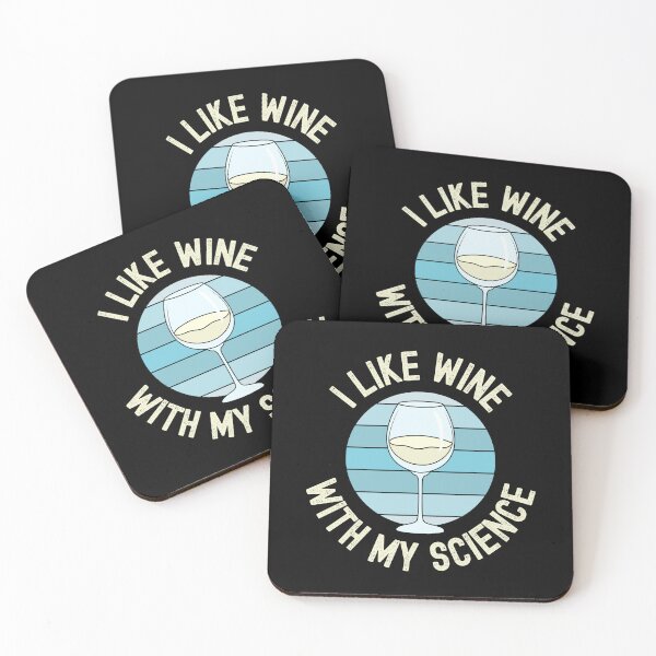 Item preview, Science Humor - I Like Wine With My Science - Alcohol, Funny Science, Booze, White Wine, Wine Glass designed and sold by jadedscientist.