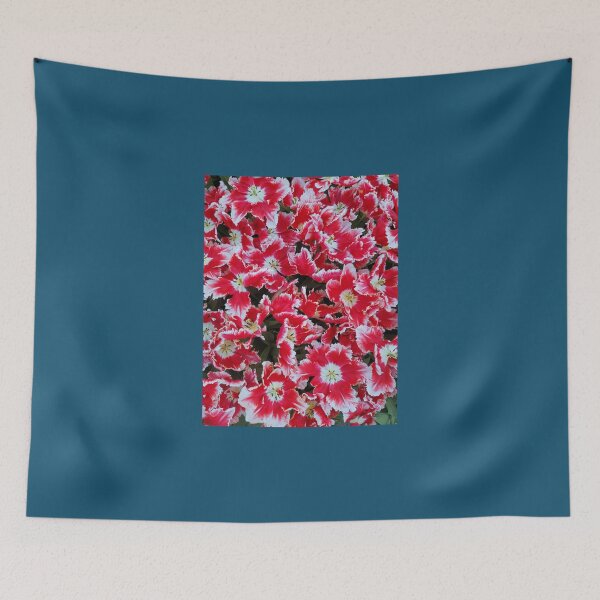 Item preview, Red and White Tulips Premium  designed and sold by AestheticGoodc.