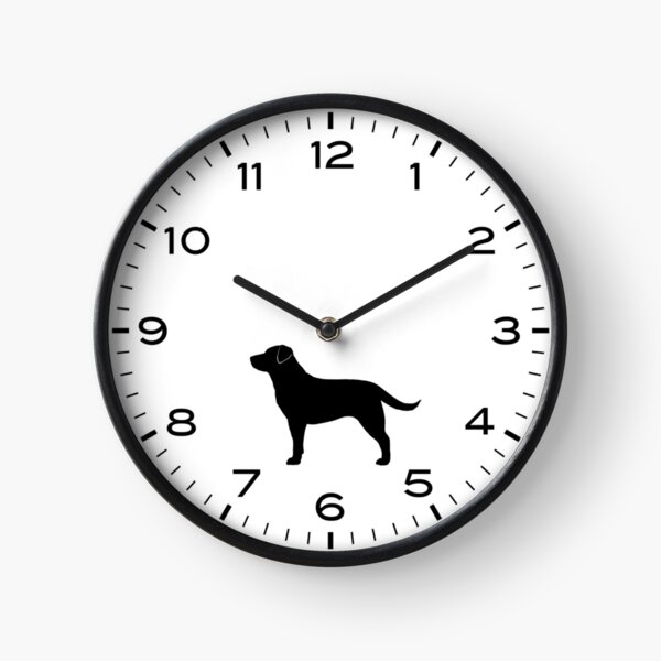 Item preview, Black Labrador Retriever Silhouette(s) designed and sold by Jenn Inashvili.