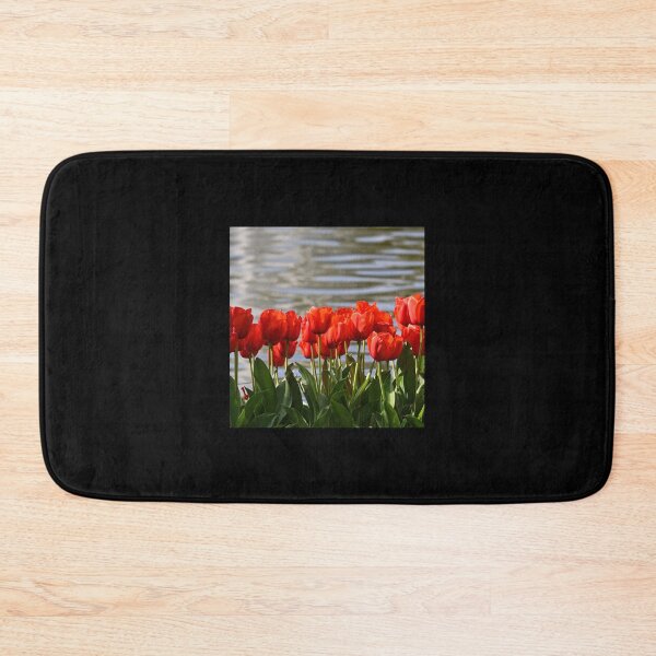 Item preview, Red tulips Chiffon Top designed and sold by AestheticGoodc.