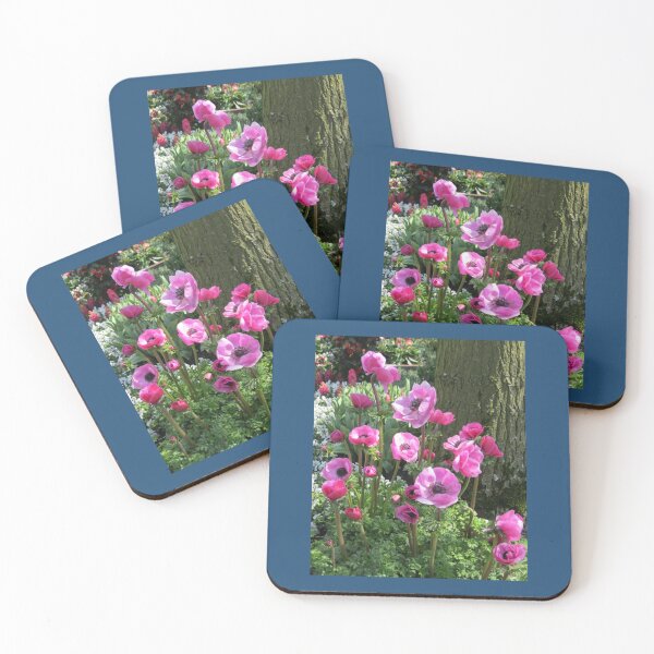 Item preview, So Pretty-in-Pink - Anemones in the Keukenhof Gardens   designed and sold by AestheticGoodc.