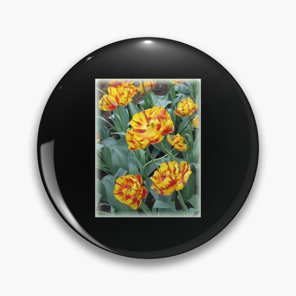 Item preview, Two-Tone Orange Tulips Vignette   designed and sold by AestheticGoodc.