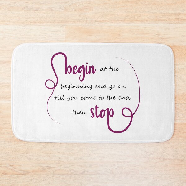 Item preview, Begin at the beginning designed and sold by CamilaDavison.