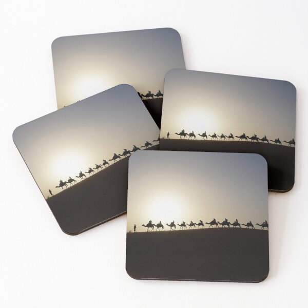 Item preview, Camel Caravan Erg Chebbi Dune Desert Sahara Morocco Maroc designed and sold by NapiStore.