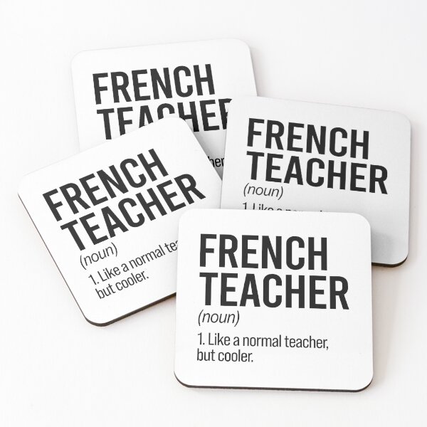 Aperçu de l'œuvre Professeur de français Comme un professeur normal mais plus cool créée et vendue par JohnGrandon.