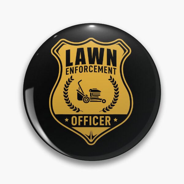 Item preview, Lawn Enforcement Officer Gardening Lawn Mower Tshirt designed and sold by JoseMoody3031.