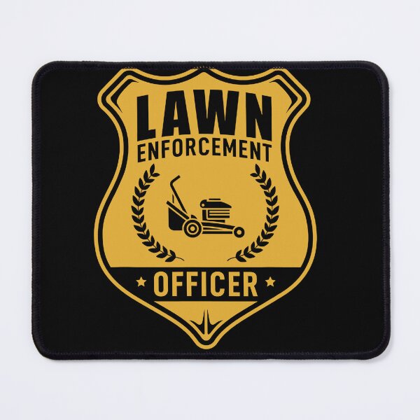 Item preview, Lawn Enforcement Officer Gardening Lawn Mower Tshirt designed and sold by JoseMoody3031.