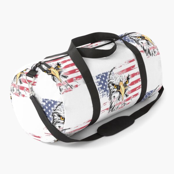 Item preview, American Bald Eagle with Distressed American Flag designed and sold by AmericaFreedom.