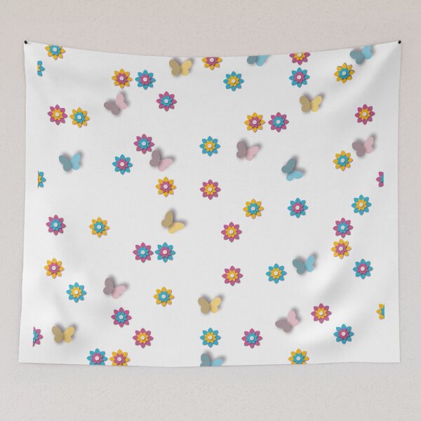 Item preview, Paper flowers and butterflies designed and sold by sabantha.