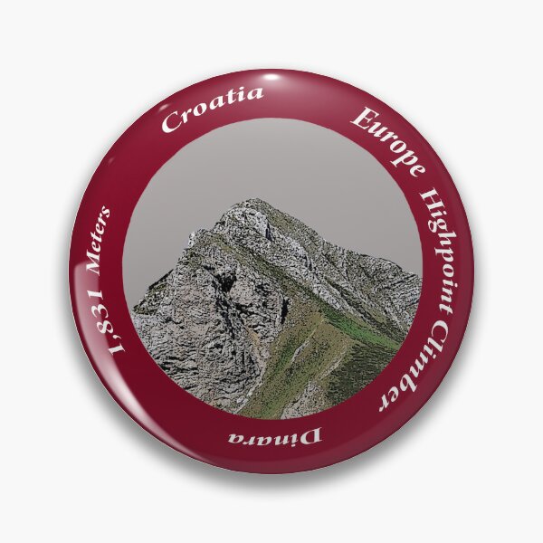 Item preview, Croatia Europe Highpoint Climber designed and sold by janraydesigns.