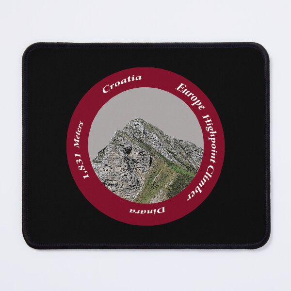 Item preview, Croatia Europe Highpoint Climber designed and sold by janraydesigns.
