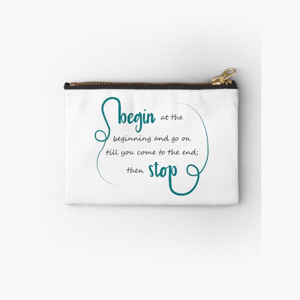 Item preview, Begin at the beginning Alice in Wonderland designed and sold by CamilaDavison.