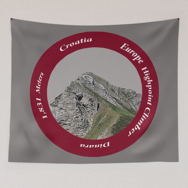 Item preview, Croatia Europe Highpoint Climber designed and sold by janraydesigns.