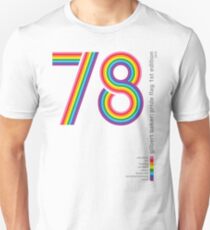Pride Flag 1978: Gilbert Baker Tribute Unisex T-Shirt