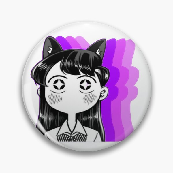 Item preview, Komi Cute Shadow Purple designed and sold by rosannefrickey.