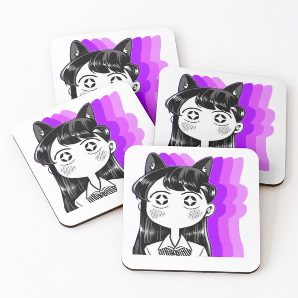 Item preview, Komi Cute Shadow Purple designed and sold by rosannefrickey.