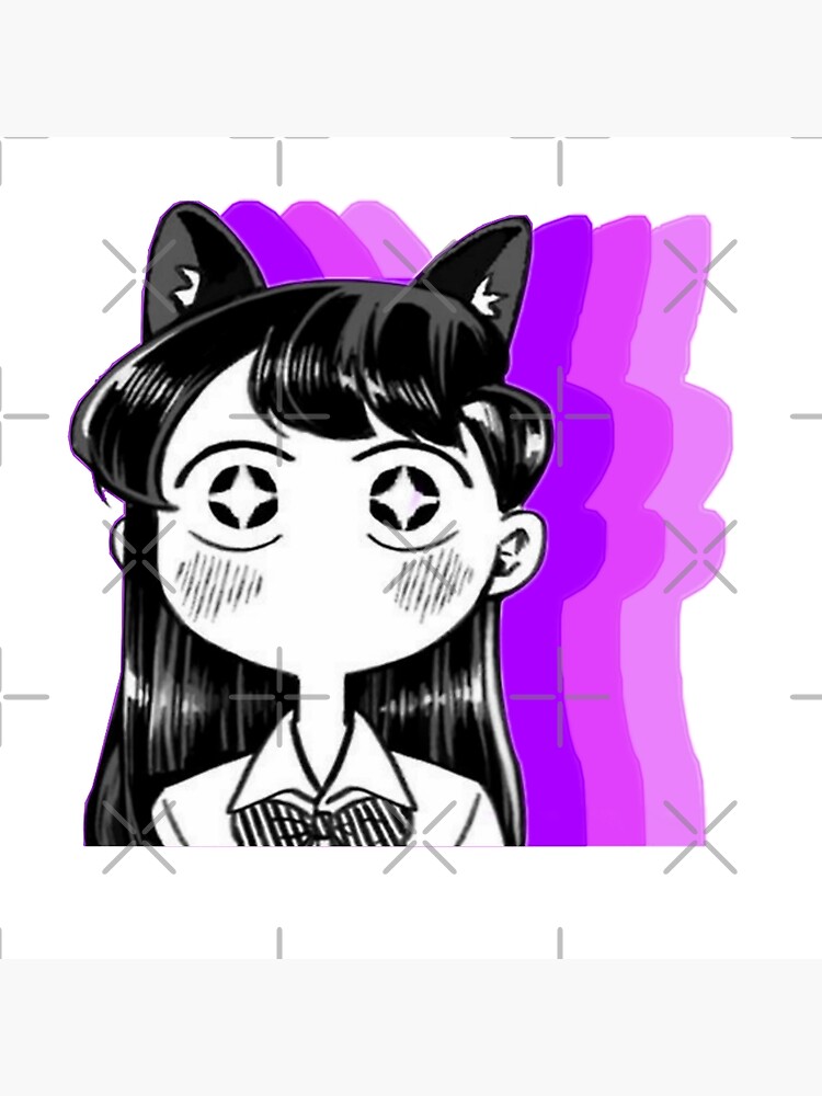 Blushing Komi-san Poster for Sale by PegShop