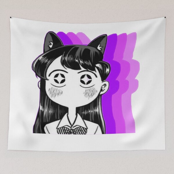 Item preview, Komi Cute Shadow Purple designed and sold by rosannefrickey.