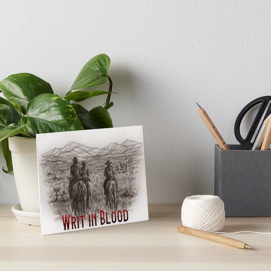 Item preview, Art Board Print designed and sold by Writ-In-Blood.