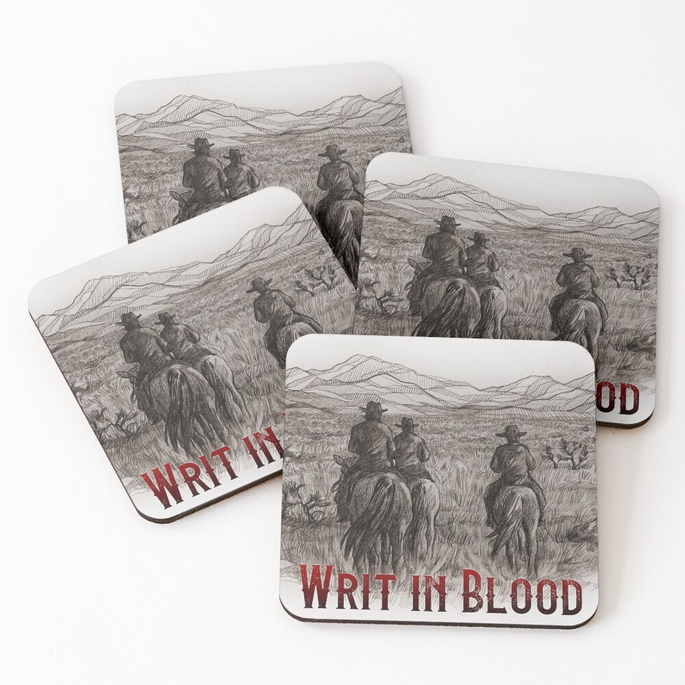 Item preview, Coasters (Set of 4) designed and sold by Writ-In-Blood.