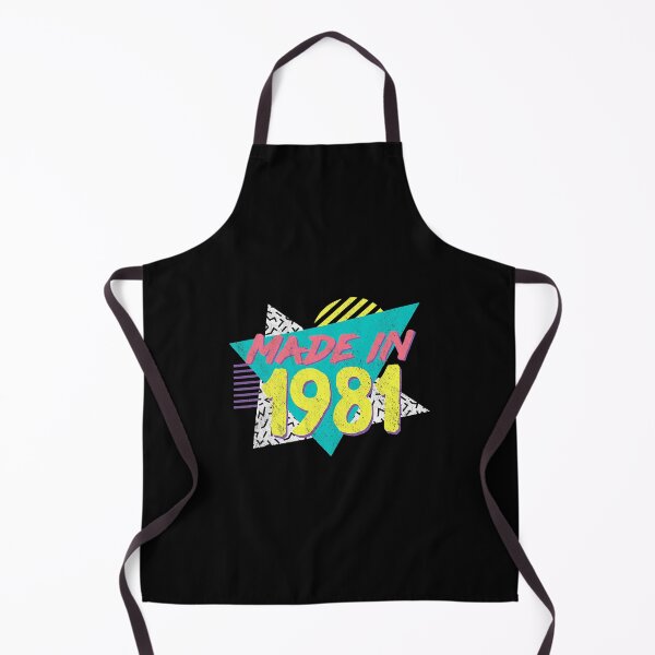 Item preview, Made In 1981 Retro Vintage 80's 90's 41st Birthday T-Shirt designed and sold by AlexisNeymar.