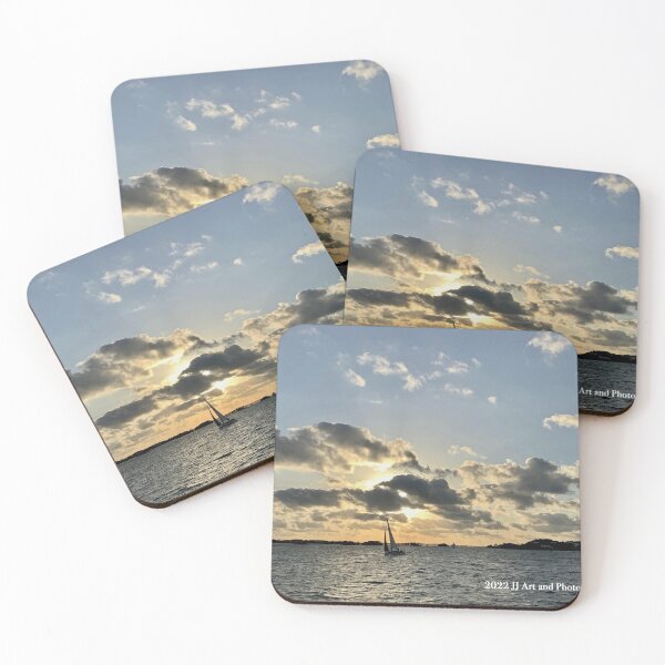 Item preview, Bermuda Sunset Sailboat designed and sold by jezebel521.