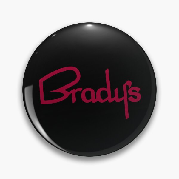 Item preview, Legendary Liverpool club Brady's, remastered v3 - retro red designed and sold by Twenty Twenty Visions.