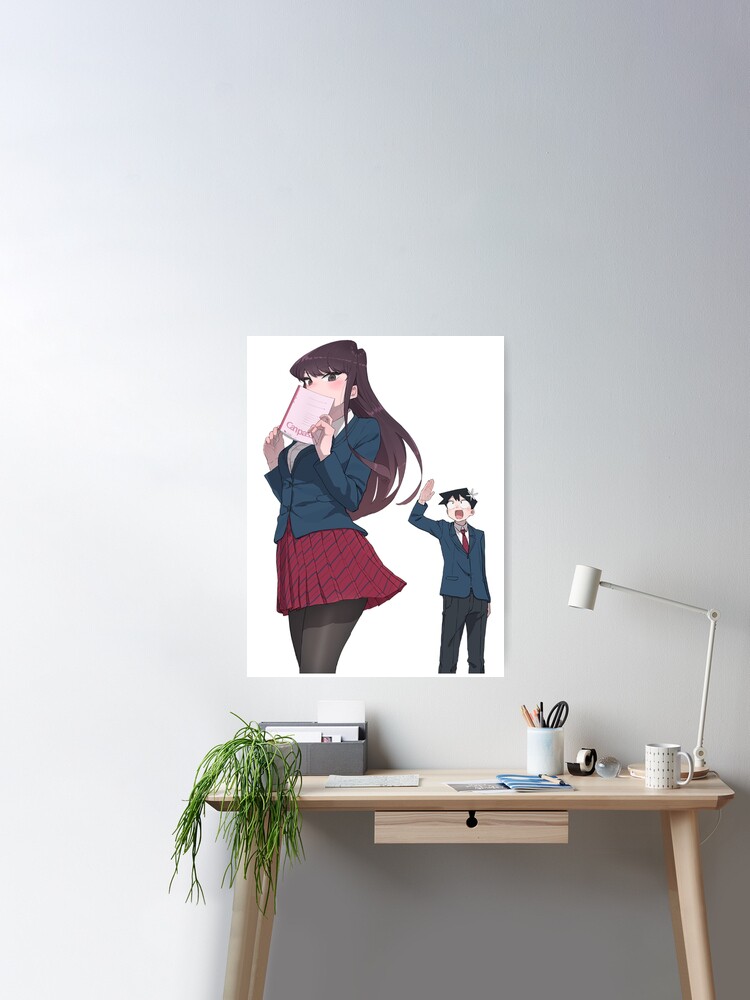 Komi San-none matte poster-constantine2454 by TeeFury