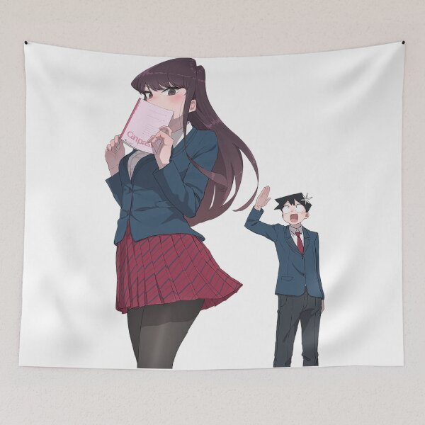 Item preview, Komi san and Tadano kun designed and sold by rosannefrickey.