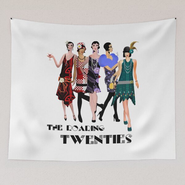 Item preview, Roaring 20s Flapper Girls designed and sold by HaiNgocCRV.