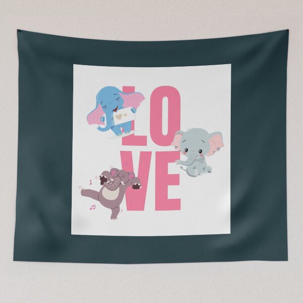 Item preview, Love  Elephants Trio 2  No designed and sold by HaiNgocCRV.