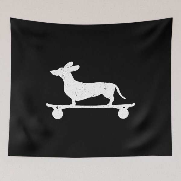 Item preview, Cute Dachshund On A Skateboard Funny Wiener Dog designed and sold by BernardMurray.
