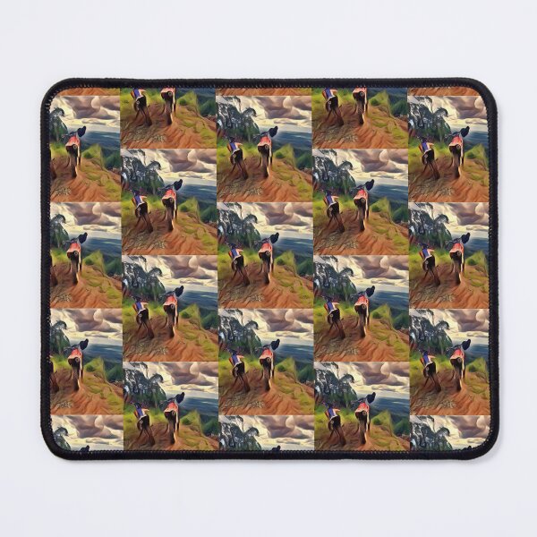 Item preview, Baldy Alaska, Pastel Dirt Bike Picture, Mountain Views designed and sold by AkBrokeBikes.