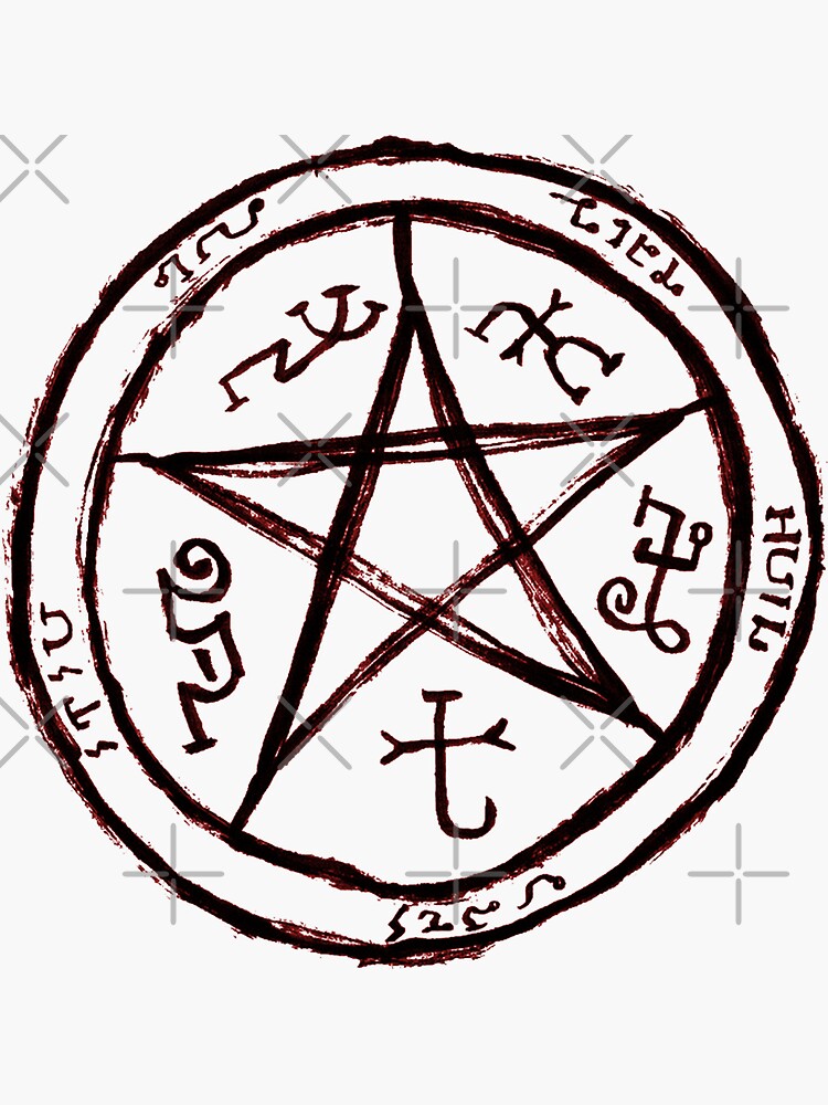 Home Decor Supernatural Devil S Trap Inspired Design Home Wall Art Decal Vinyl Sticker Home Garden Mbln Org