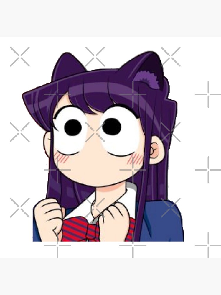 Blushing Komi-san Poster for Sale by PegShop