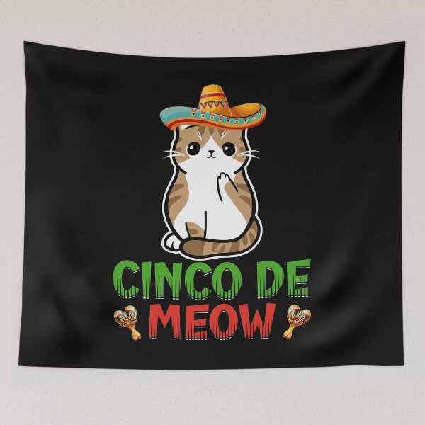 Item preview, Cinco De Meow designed and sold by NanoYell.