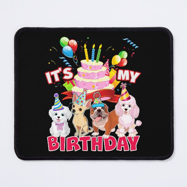 Item preview, Cute Its My Birthday Dog And Puppy Theme Party Day Costume designed and sold by BernardMurray.