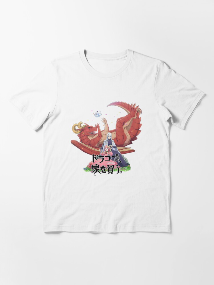 Dragon Goes House-Hunting - logo Essential T-Shirt for Sale by  BaryonyxStore