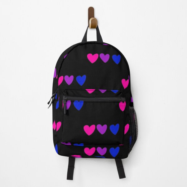 Item preview, Bisexual Pride Flag Heart Stickers Sticker designed and sold by AbuVodena.