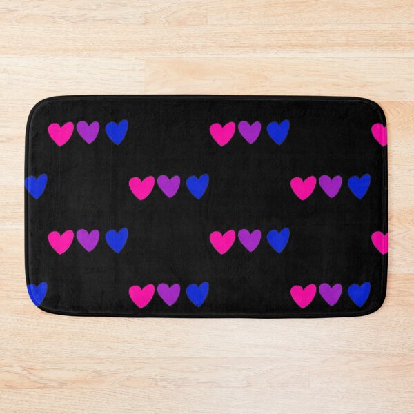 Item preview, Bisexual Pride Flag Heart Stickers Sticker designed and sold by AbuVodena.