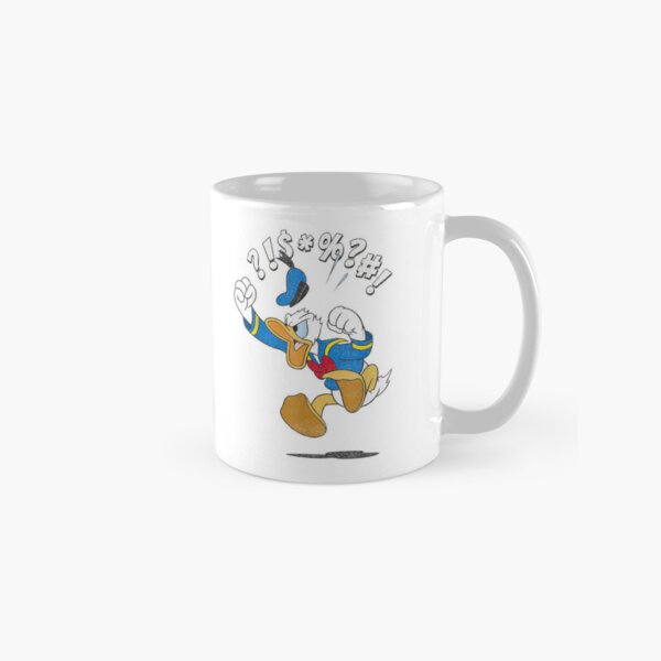 Angry Donald Duck Mug, Zazzle