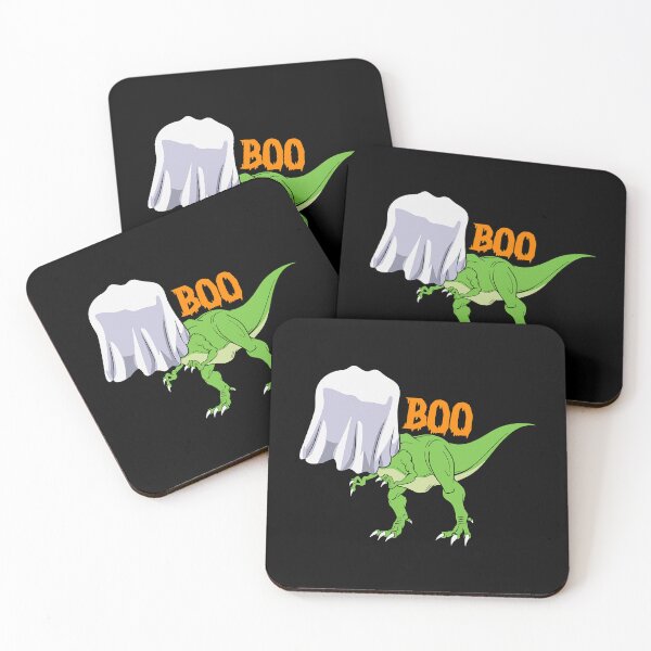 Item preview, Halloween Dinosaur T rex Ghost Pumpkin Costume designed and sold by HugheDemeyer.