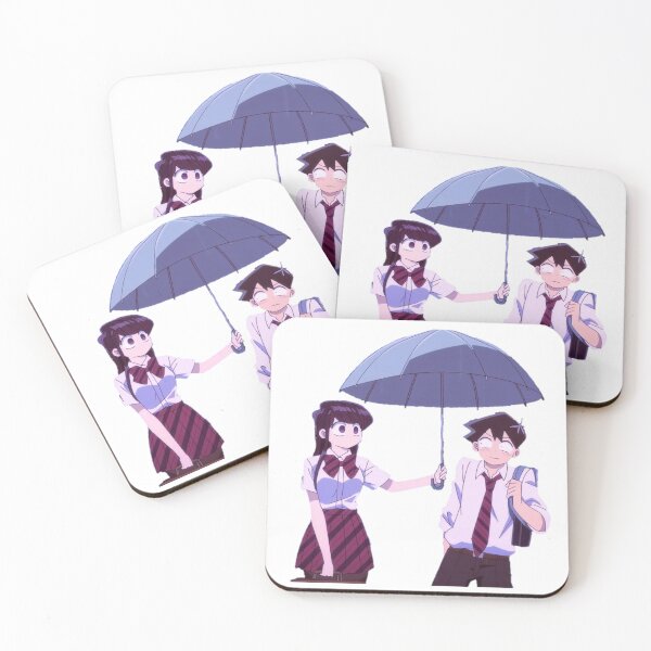 Item preview, Komi san and Tadano kun Rain designed and sold by rosannefrickey.