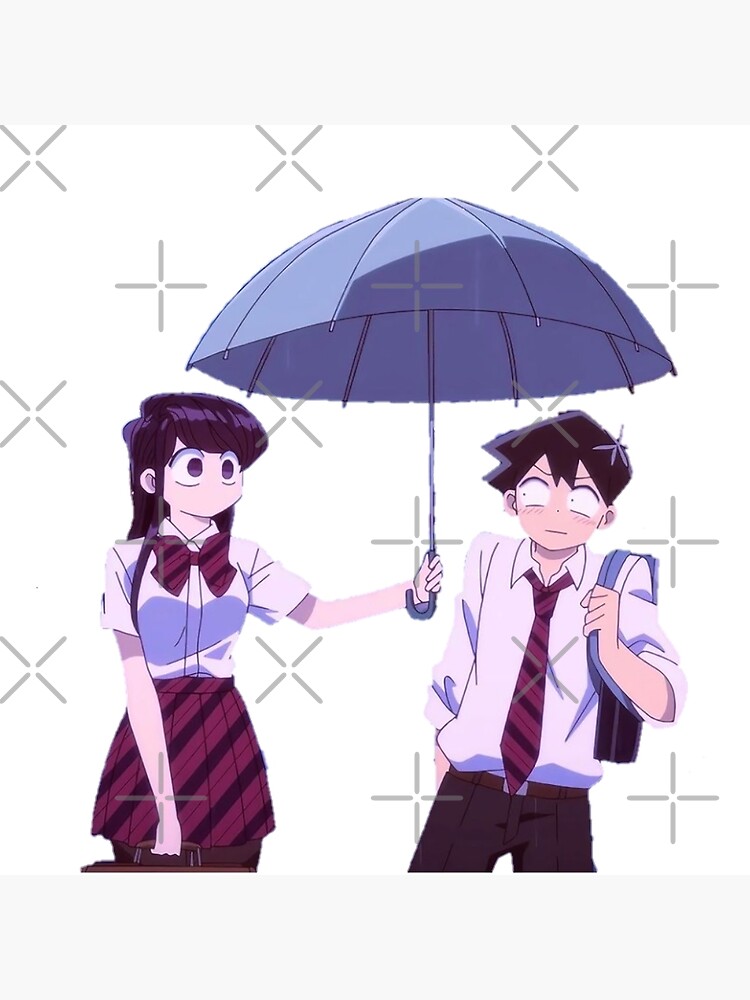 Blushing Komi-san Poster for Sale by PegShop