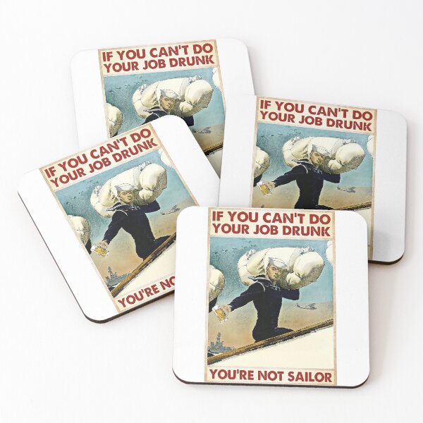 Item preview, Do Your Job Drunk Sailor designed and sold by Shapinger25.