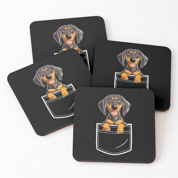 Item preview, Dachshund In Pocket - Pocket Dachshund Puppy Gifts designed and sold by BernardMurray.