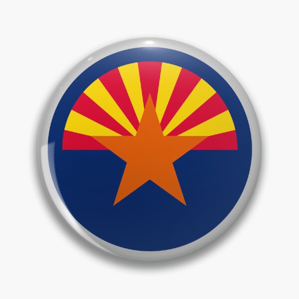 Item preview, Arizona State Flag Emblem designed and sold by TwoTenDesign.