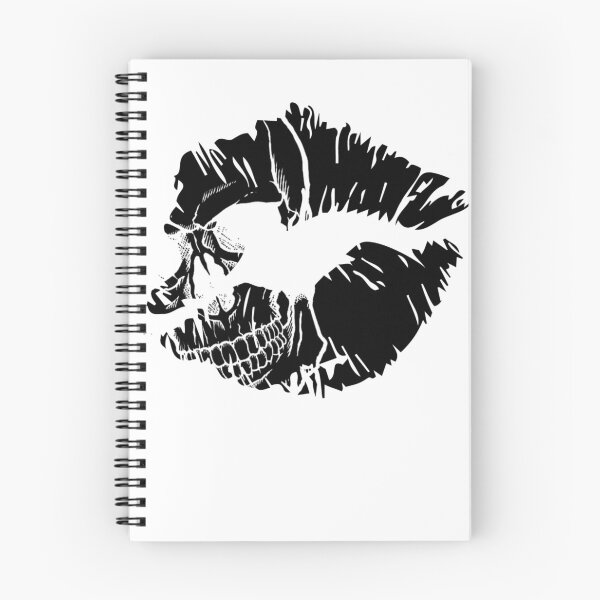 Item preview, Lip Skull Print Kiss designed and sold by HolyWater SHOP.